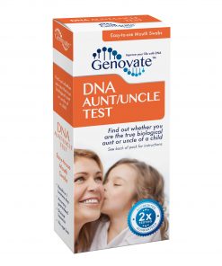 Front of DNA Aunt/Uncle Test box